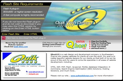 Flash Web Design