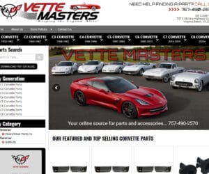 Vette Masters Website Design Project