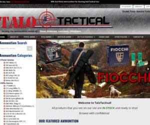 TALO Tactical Website Design Project