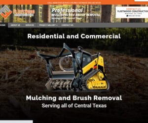 Fleetwood Construction Web Design Project