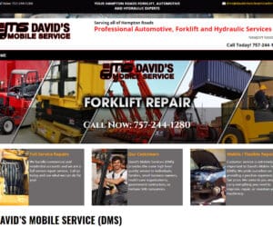 David’s Mobile Service DMS Web Design Project