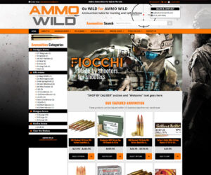 Ammo Wild Website Design Project