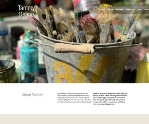 Tammy Deane Web Design Project