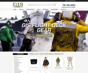 GIS Gear Web Design Project